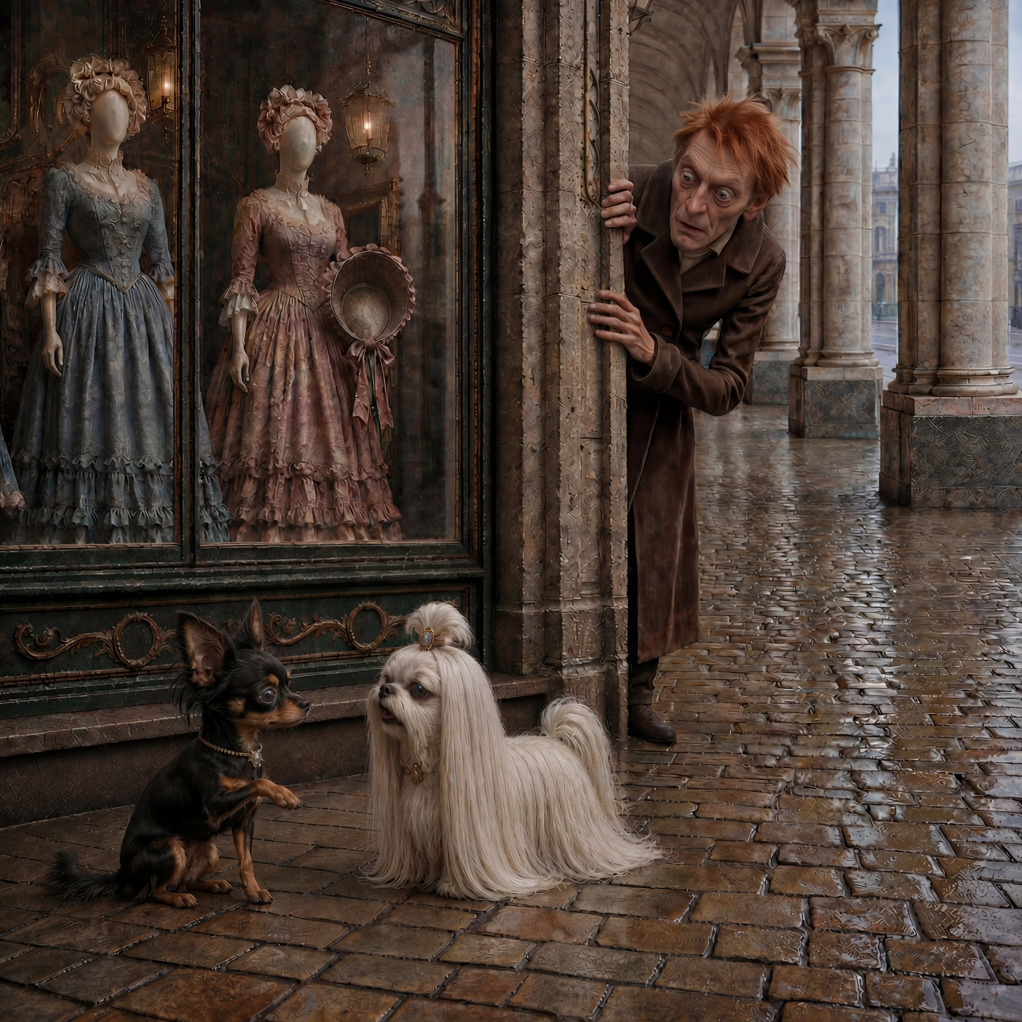 Poprishchin and Dogs at Gostiny