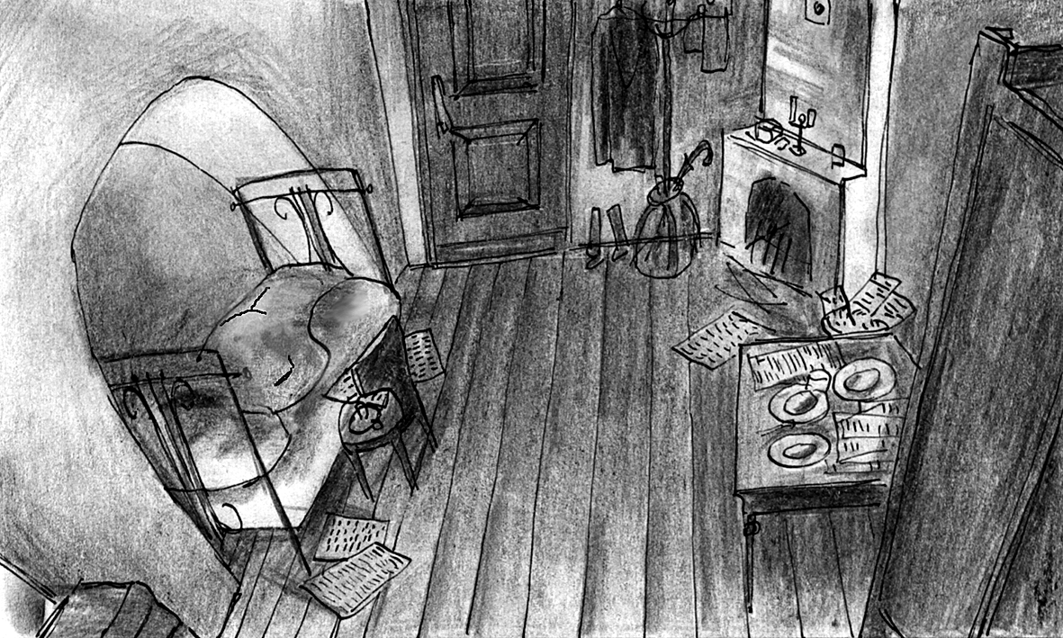 Poprishchin's apartment overview