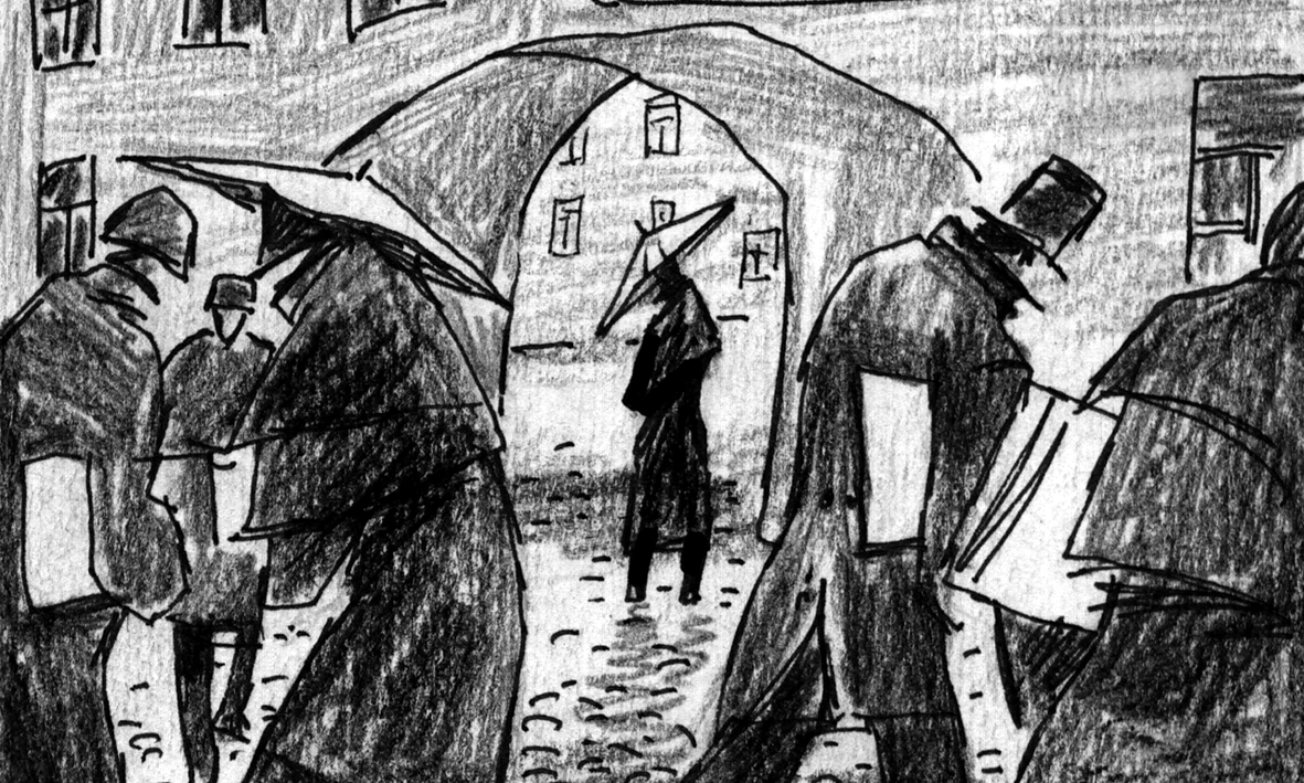 Poprishchin through courtyards