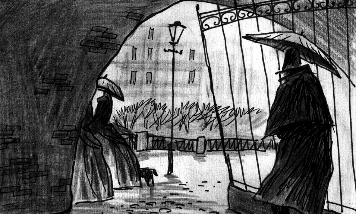 Zverkov women enter building