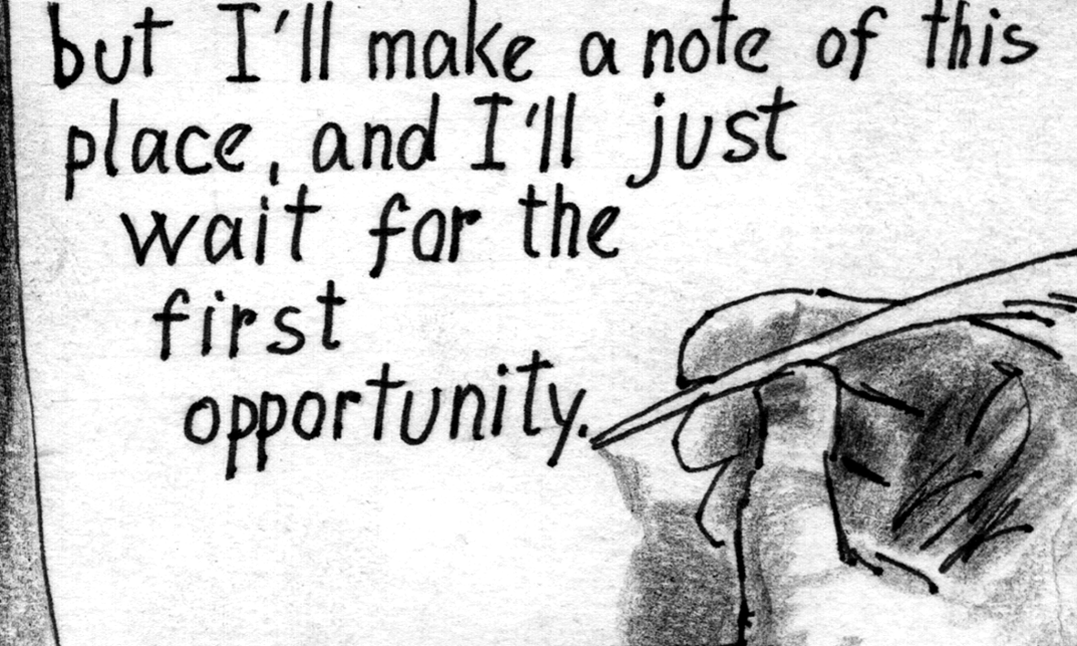 Writing desk - final words