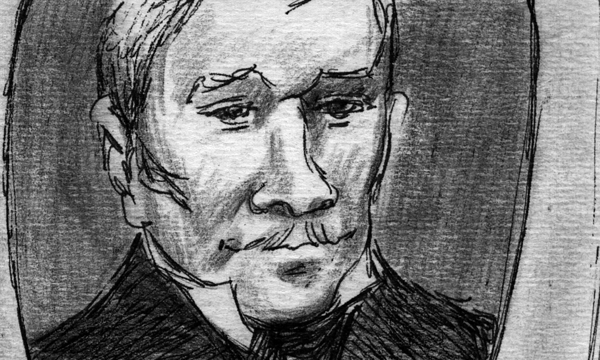 Director's portrait grins