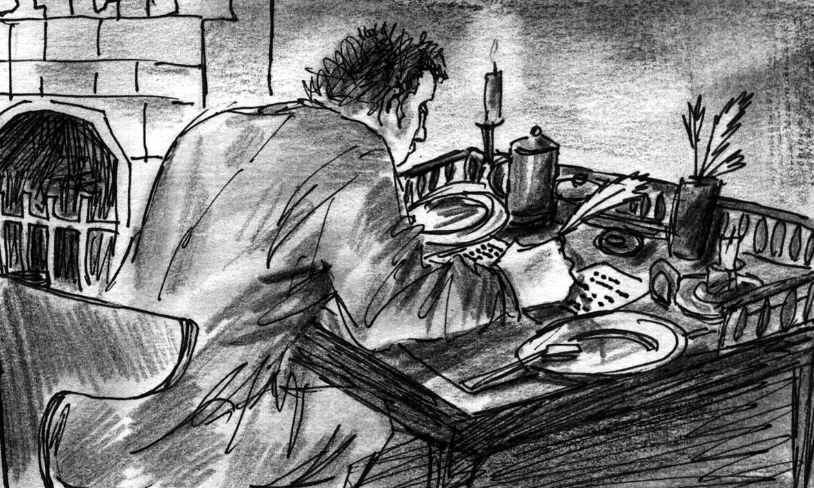 Poprishchin copies poem