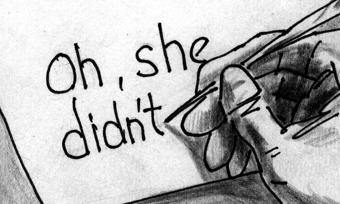 Writing desk - final words