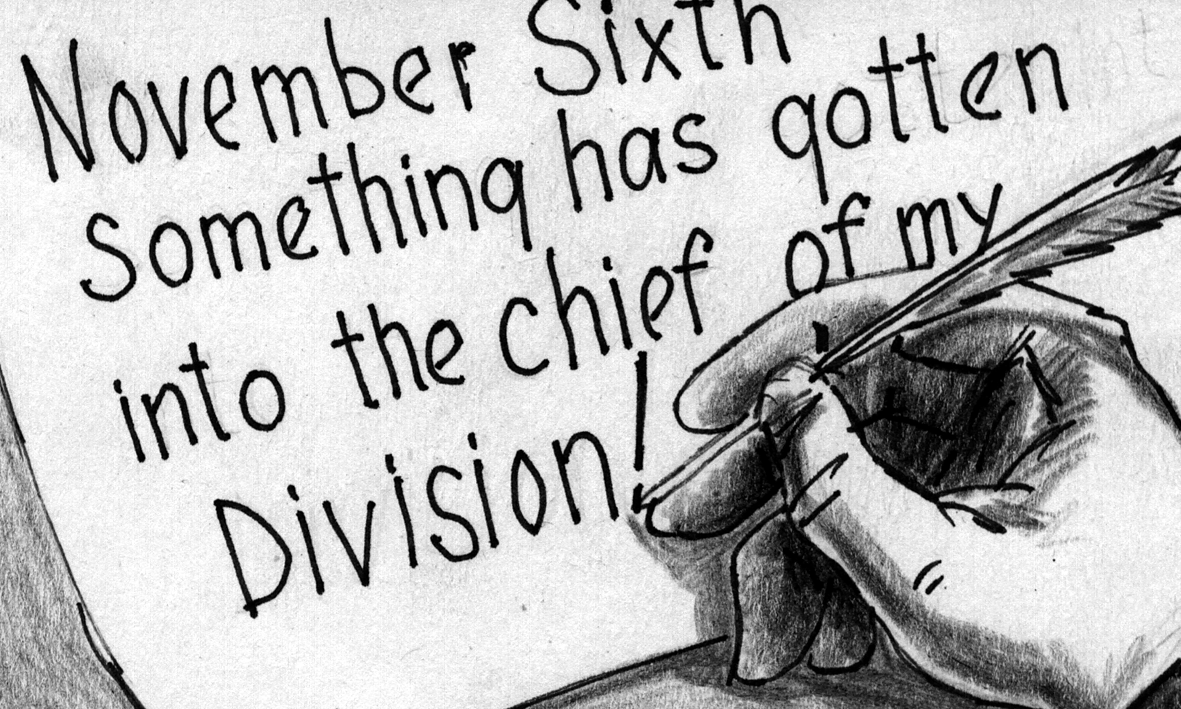 Writing desk - November Sixth