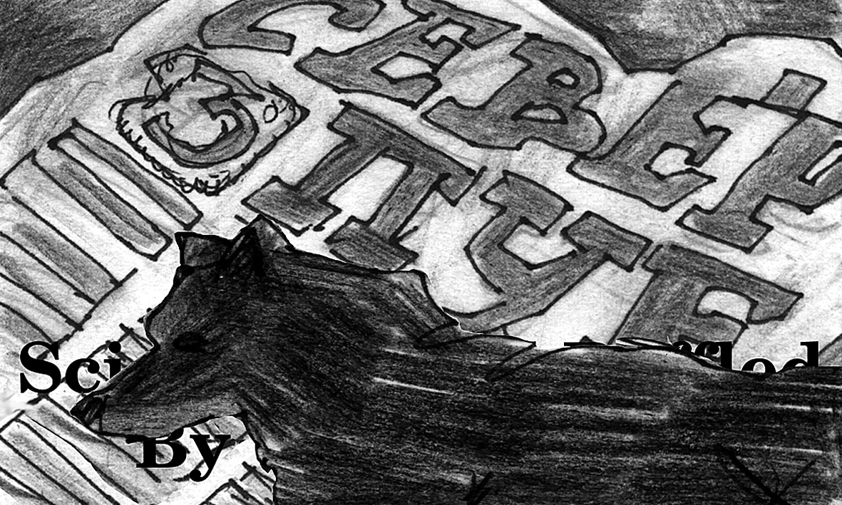 Mongrel crosses screen